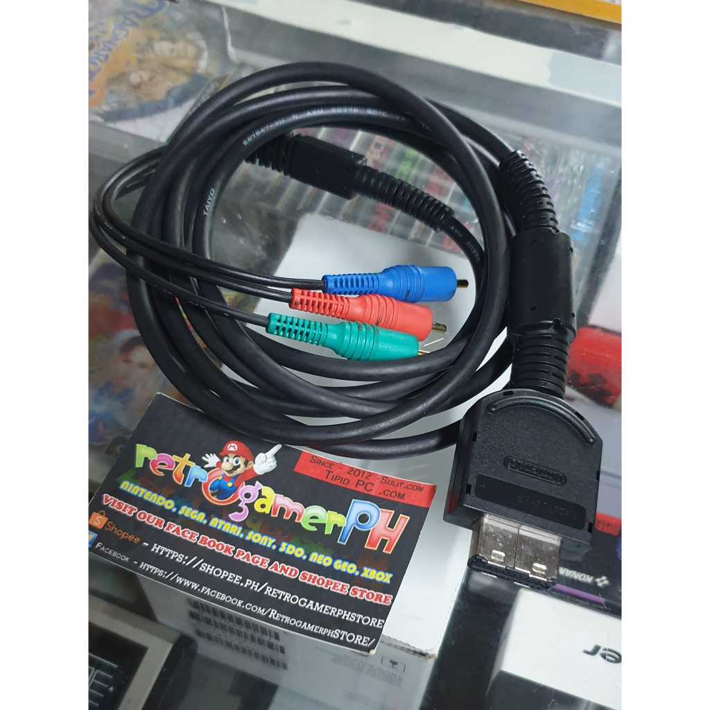 Official Nintendo GameCube Digital AV Component Cable Shopee Philippines