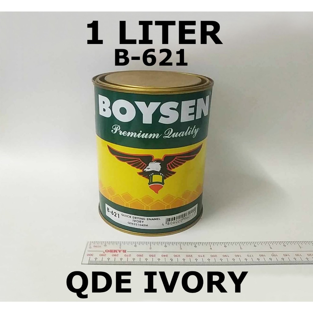 BOYSEN QDE IVORY B-621 ( 1 LITER ) FOR WOOD AND METAL