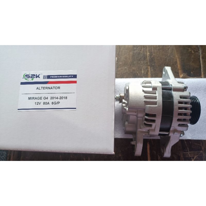 ALTERNATOR ASSY MIRAGE G4 1408 MODEL 12VOLTS 80 AMPS 6G/P ( PREMIUM