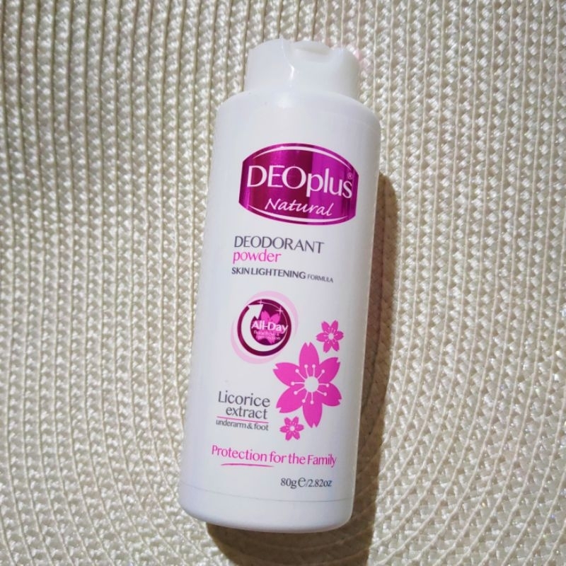 Deoplus Natural Deodorant Powder Shopee Philippines