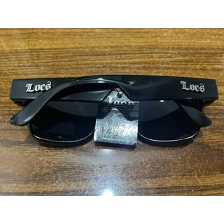 Locs All Black Sunglasses OG Super Dark Easy-e Style Glasses 