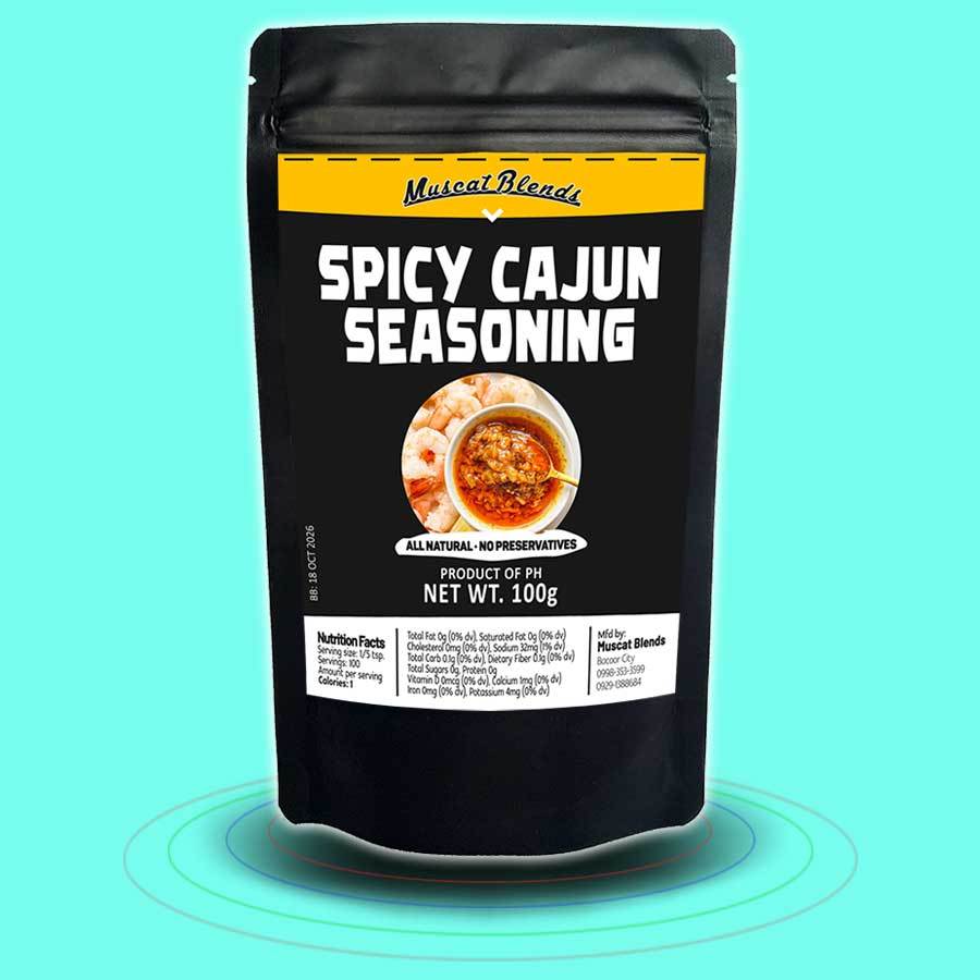 MUSCAT BLENDS SPICY CAJUN SEASONING 100g Shopee Philippines