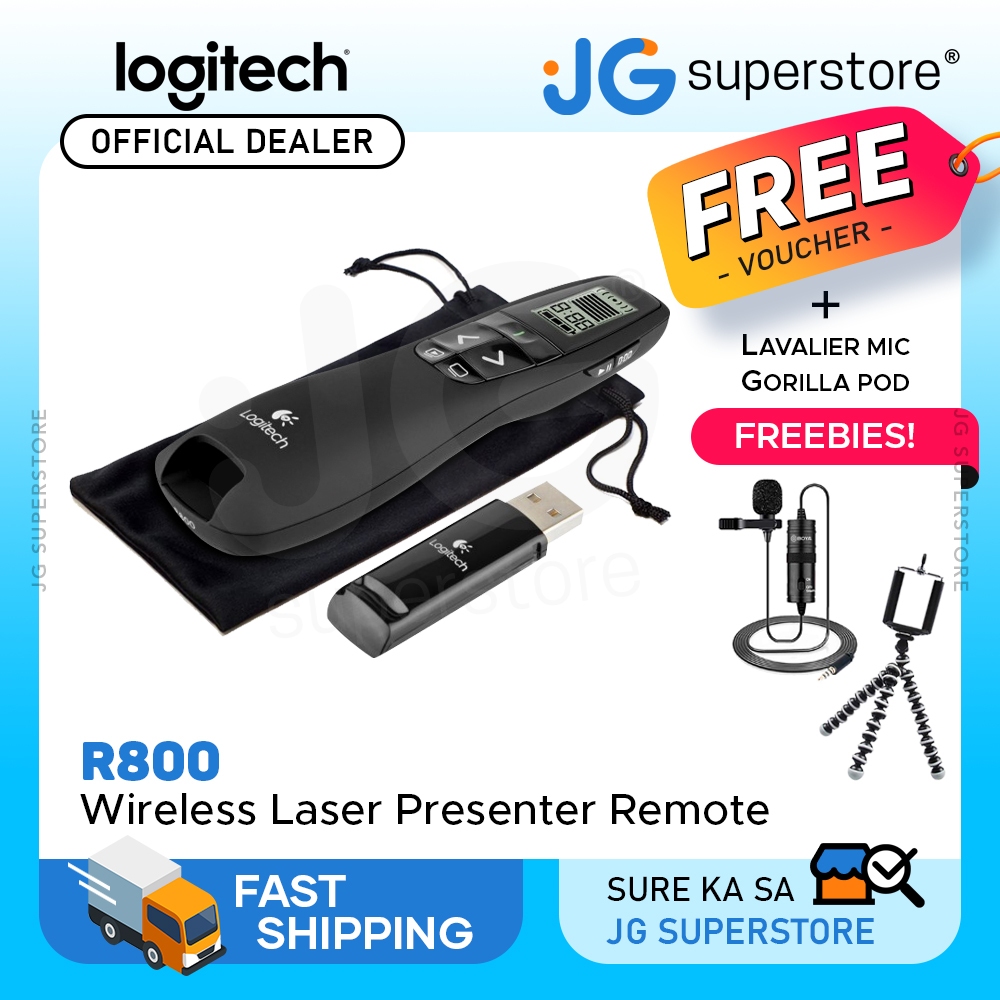 Logitech R800 Professional Presenter Wireless Presentation Clicker