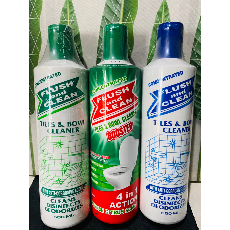 8. Flush and clean toilet bowl cleaner 500ML