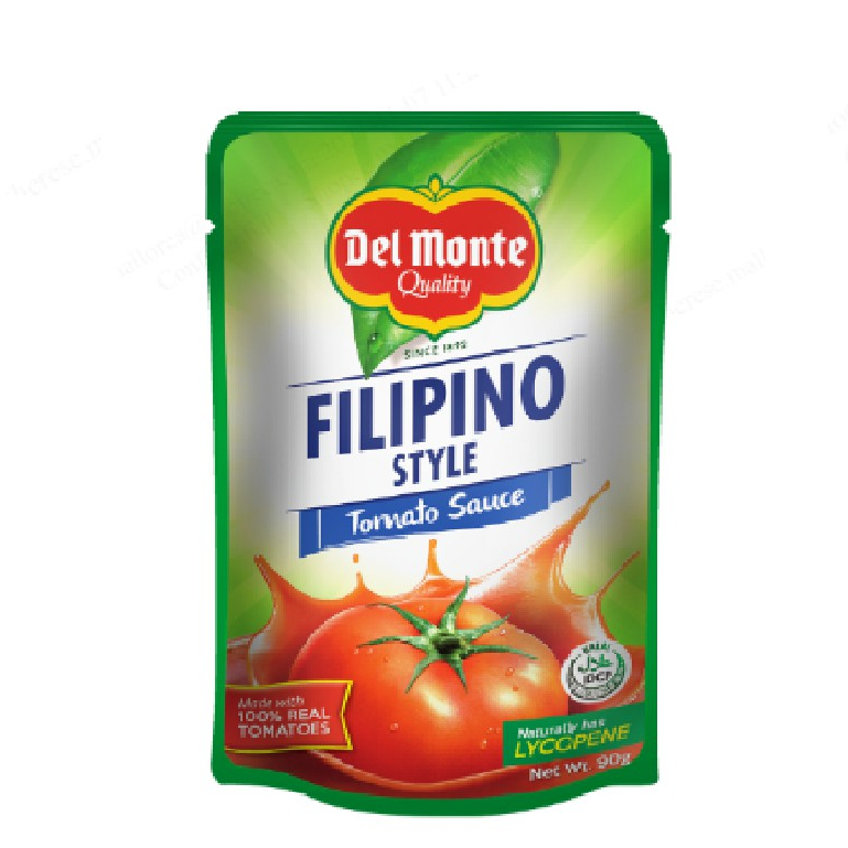 Del Monte Filipino Style Tomato Sauce with 100 Real Tomatoes 90g