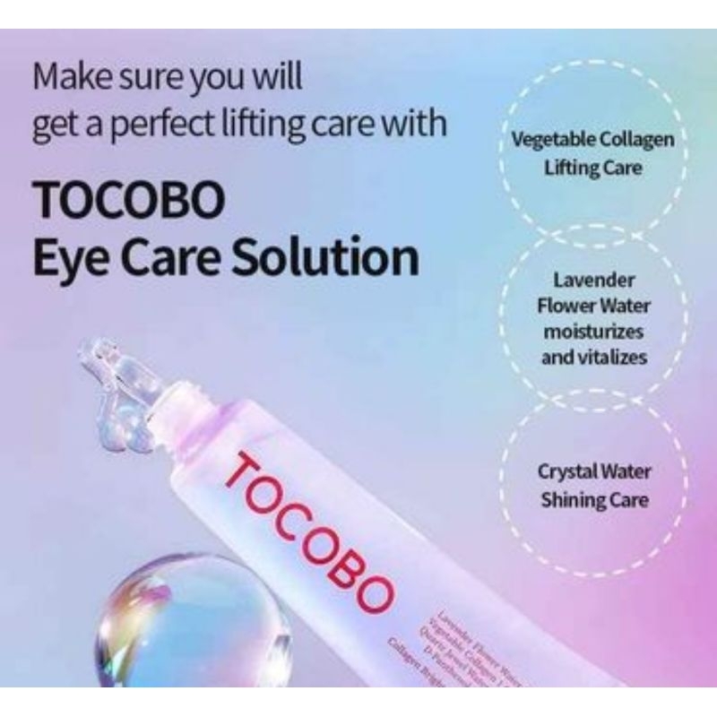 Tocobo Collagen Brightening Eye Gel Cream (EXP 2025) Shopee Philippines