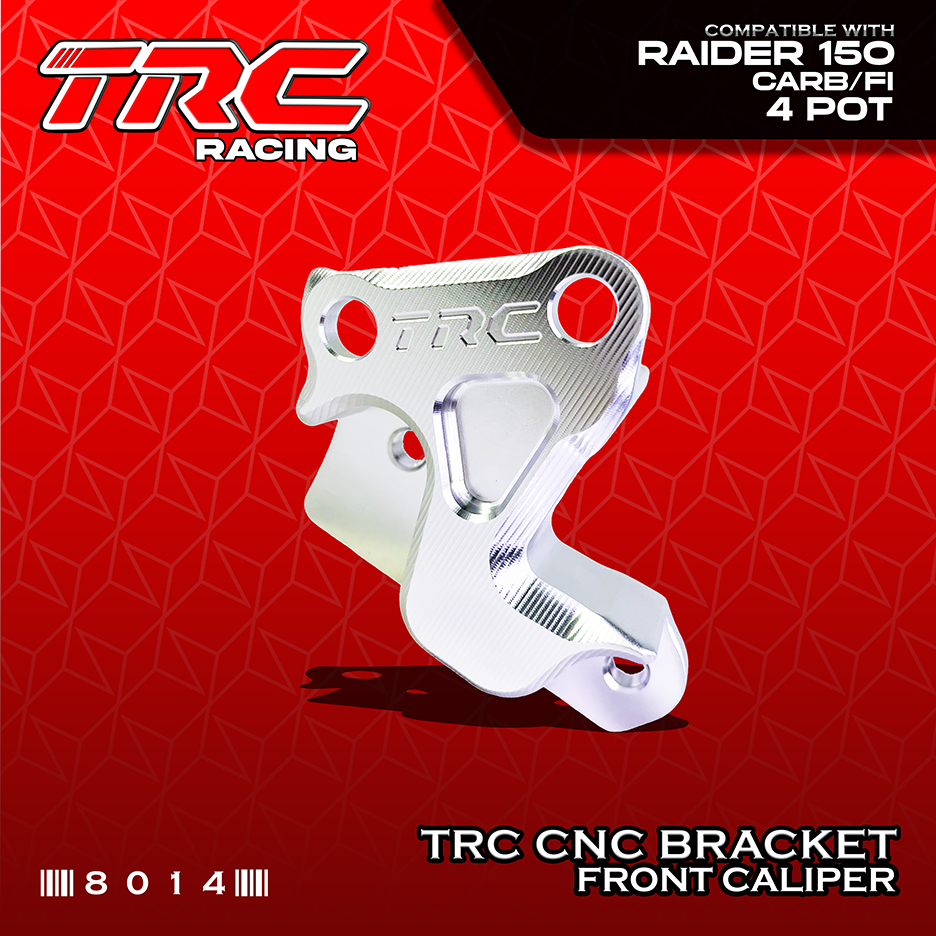 TRC Racing Raider 150 Carb / Fi CNC Brake Caliper 4 POT Bracket Only