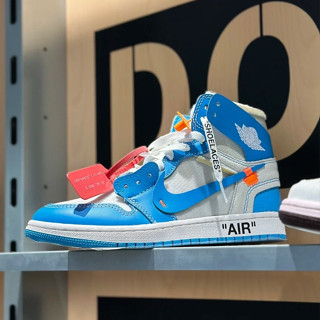 Ua off white 2024 jordan 1 unc