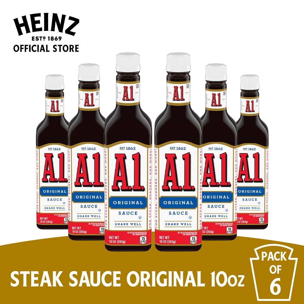 A1 Steak Sauce, Original, 10 Oz (2 Pack) 10 Ounce (Pack of 2)