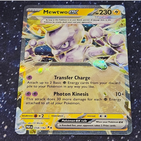 Pokemon TCG Mewtwo ex Paradox Rift Ultra Rare | Shopee Philippines