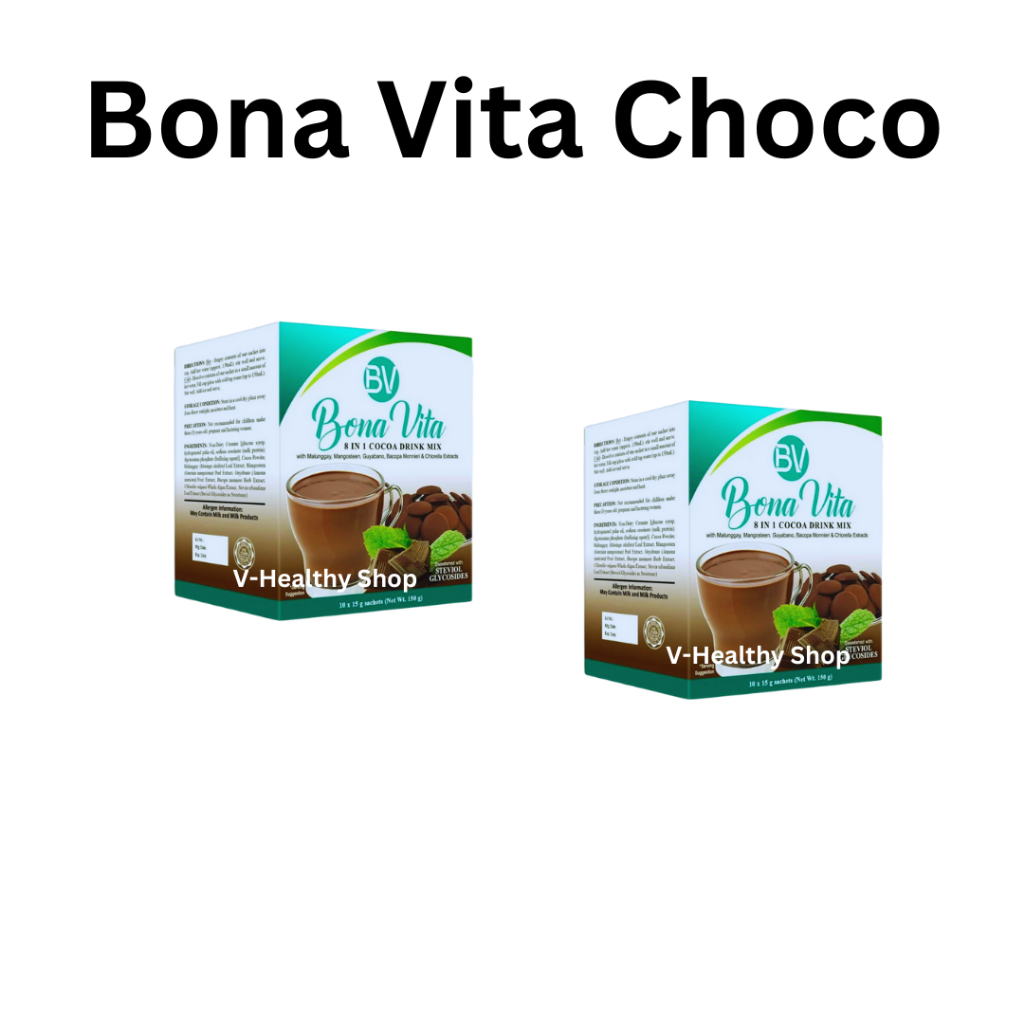 BonaVita Choco Flavor (2 Boxes) Shopee Philippines
