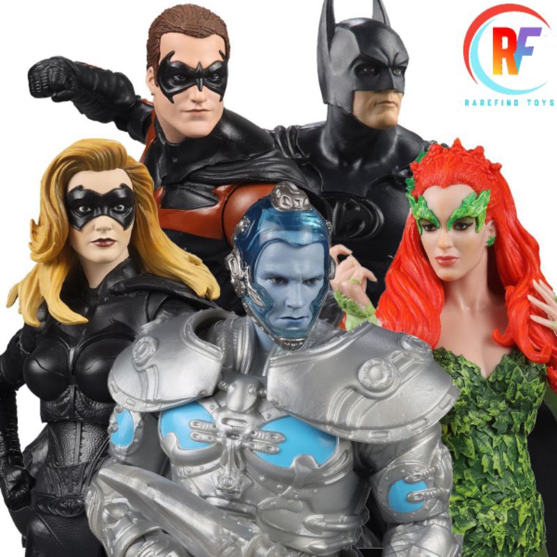 [Bundle] Mcfarlane DC Batman & Robin Movie (Batman, Batgirl, Robin
