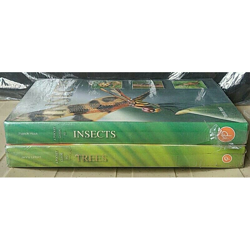 A Pocket Guide To Insects , A Pocket Guide To Trees, set 2pcs | Shopee ...