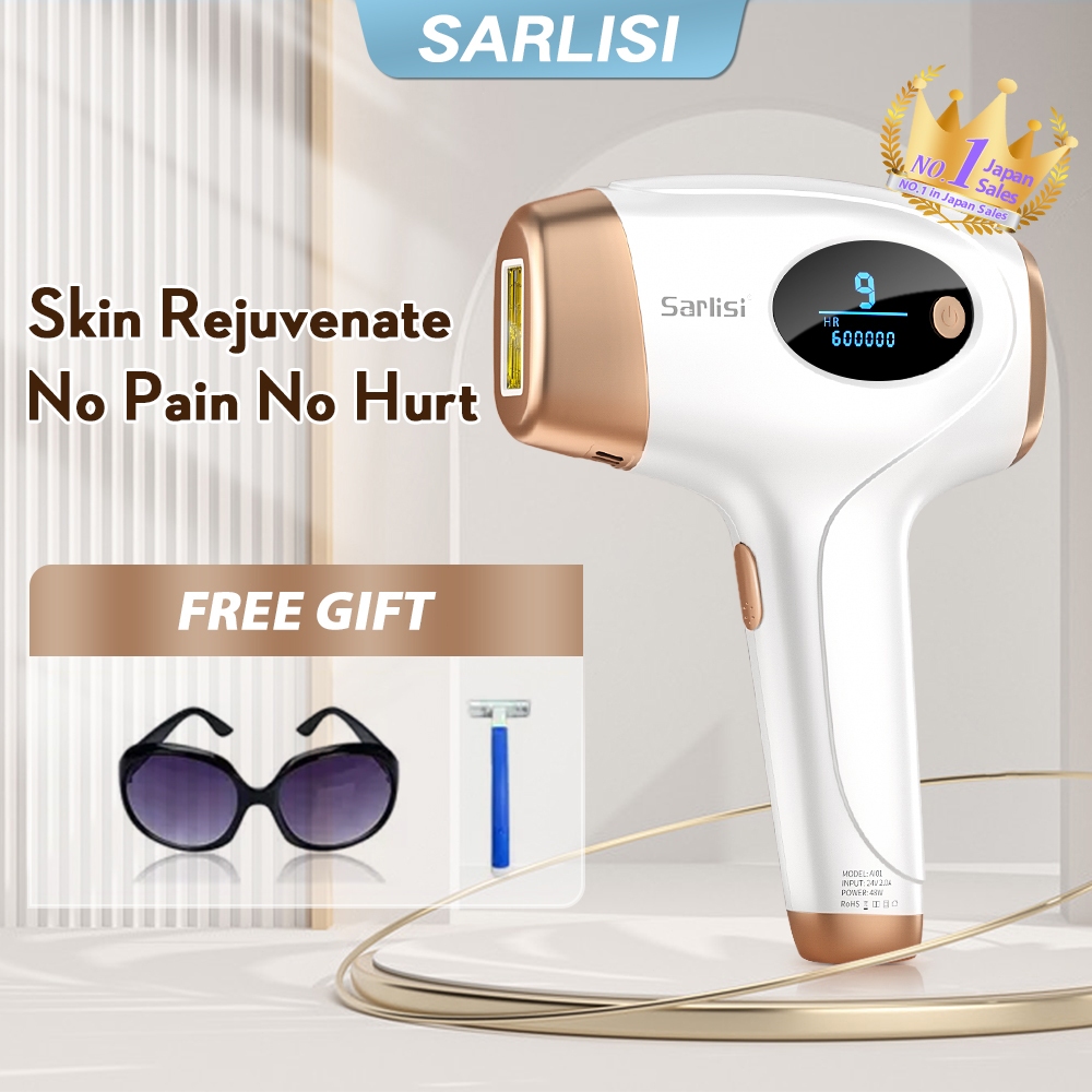 Sarlisi IPL Hair Removal Device Epilator Bikini Laser Machine Hair Remover  Bikini Trimmer underarm