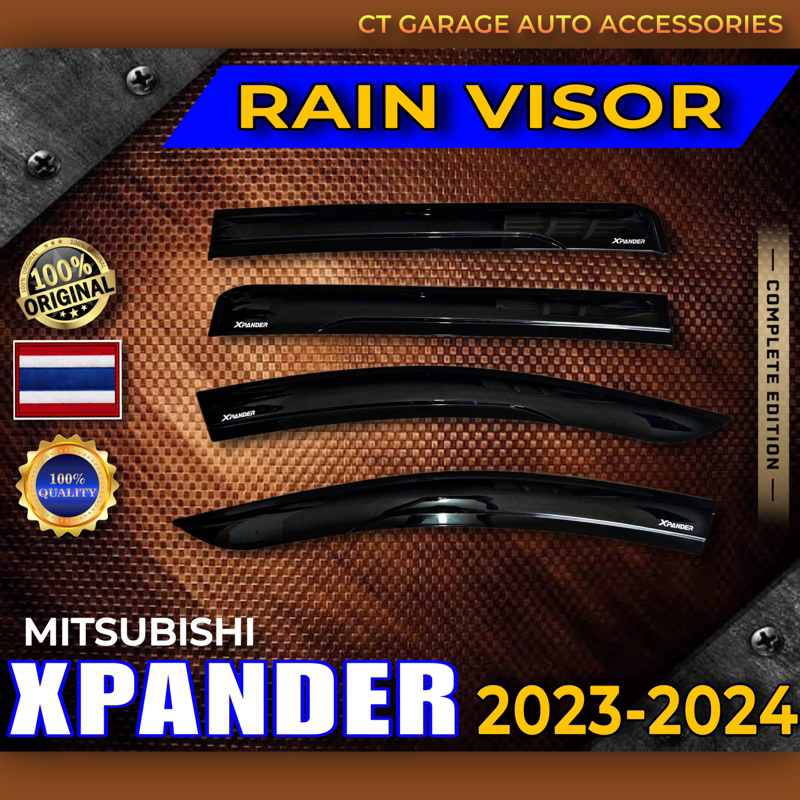 MITSUBISHI XPANDER 20232025 PREMIUM RAIN VISOR set) Shopee