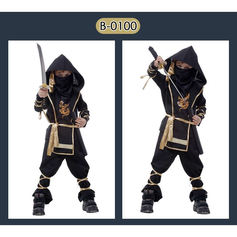 Ninja Halloween Costume for Boys with Included Accessories for Child