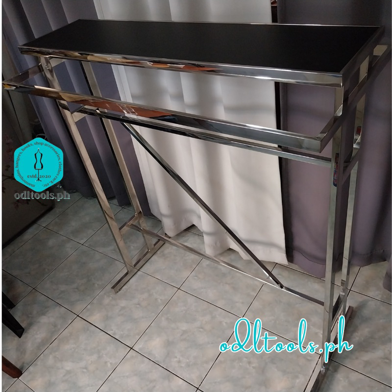 Stainless Steel Heavy Duty Bazaar Clothes Display Rack | Shopee Philippines