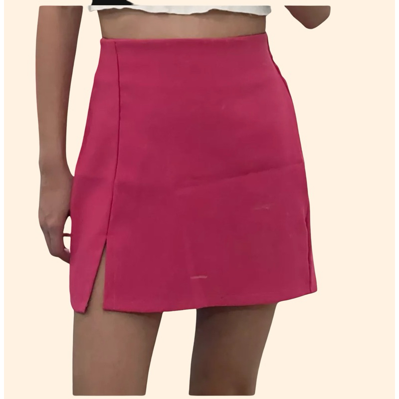 Circle Skirt With One Slit main image 0