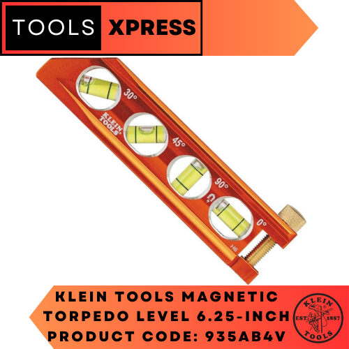 Livello Magnetico Klein Tools 935AB4V - Per Condotti, Con Magneti Terre Rare E 4 Fiale - Foto 11