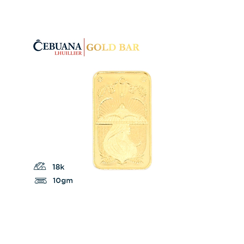 Cebuana Lhuillier 18K Gold Bar 10 grams Shopee Philippines
