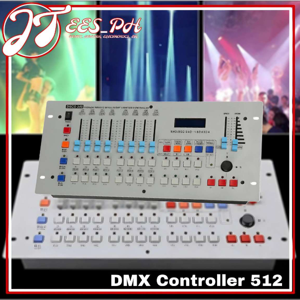 Professional DMX 512 Control 240 Channel DMX Controller Panel Light ...