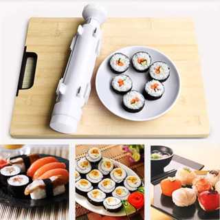 Newest Quick DIY Sushi Maker Set Machine Rice Mold Bazooka Roller Kit  Vegetable Meat Rolling Tool