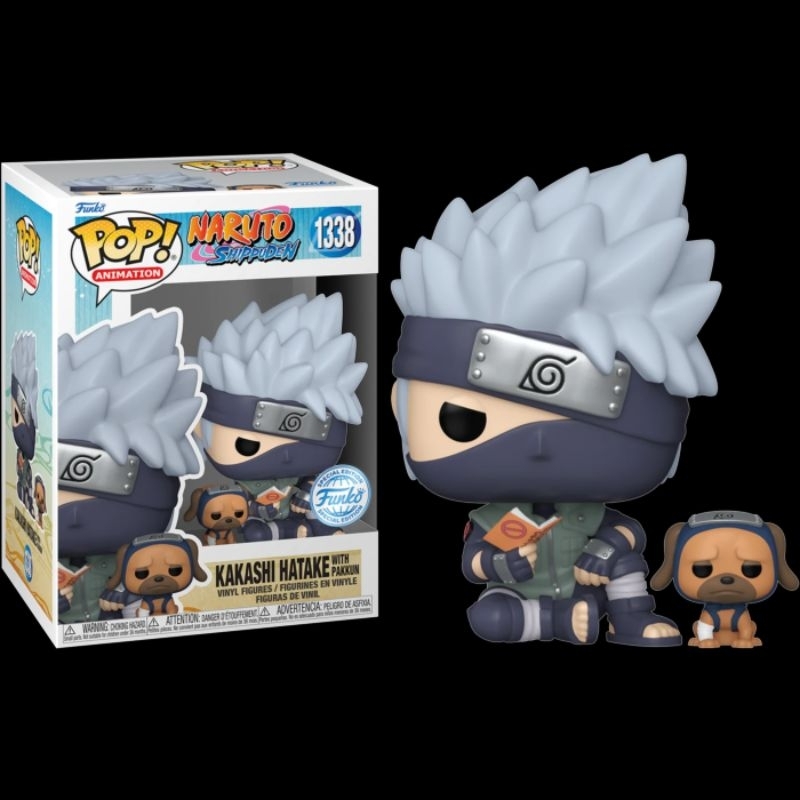 Funko Pop! Animation : Naruto Shippuden - Kakashi Hatake with Pakkun ...
