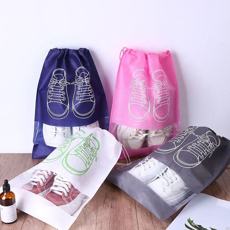 44*32cm large portable travel waterproof shoe bag drawstring storage shoe bag Shopee Philippines