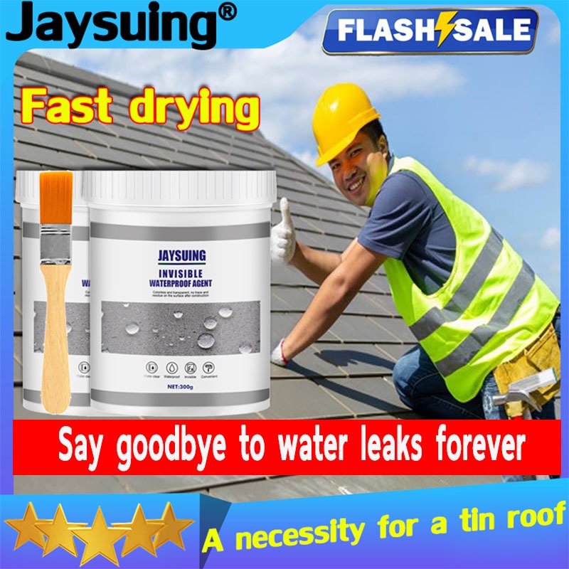 50 years without leaking sealant With brush Transparent waterproofing