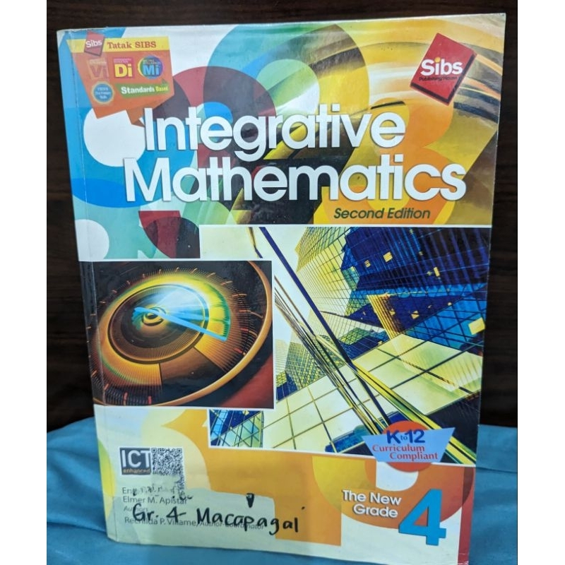Integrative Mathematics Grade 4 (Used) | Shopee Philippines