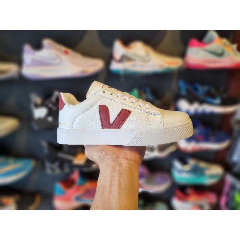 New Veja Campos Classic White Shoes. | Shopee Philippines