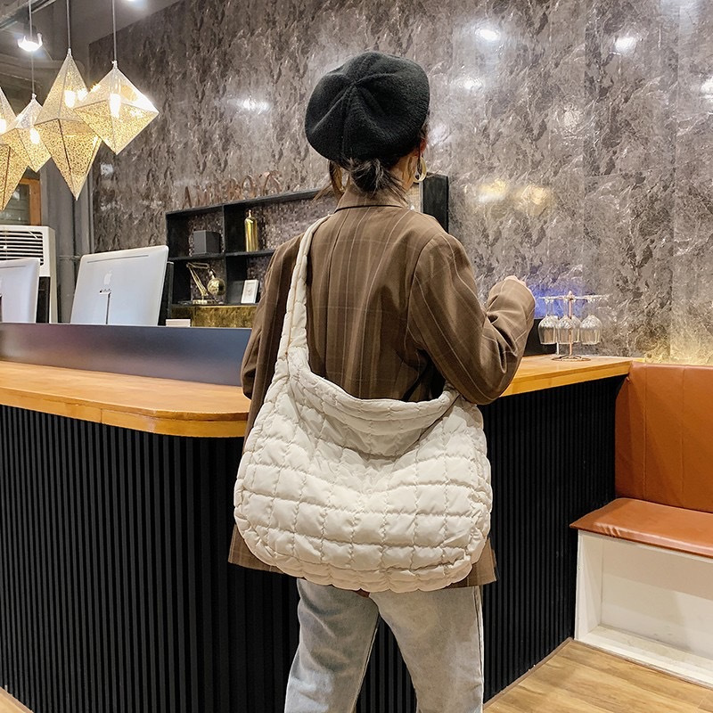 Korean velvet shoulder bag YV90077 main image 1
