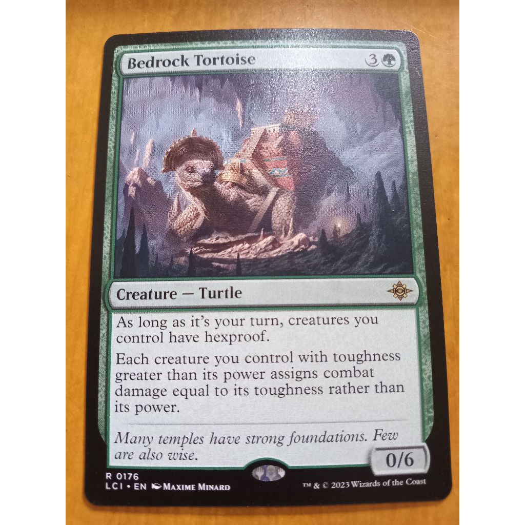 MTG Bedrock Tortoise The Lost Caverns of Ixalan Magic the Gathering LCI ...
