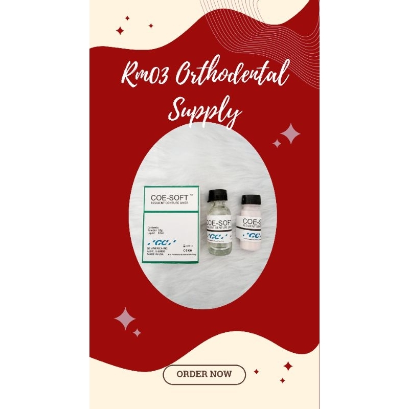 GC COE Soft Resilent Denture Reliner Shopee Philippines