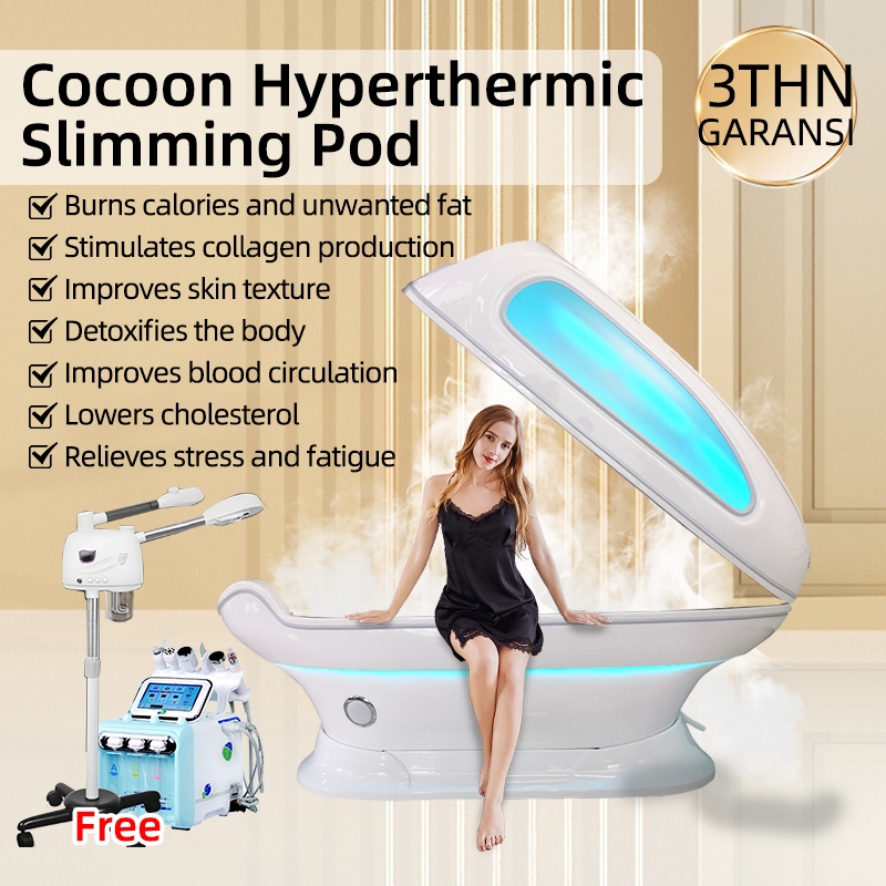 Cocoon Hyperthermic Slimming Pod hydro jet massage bed with