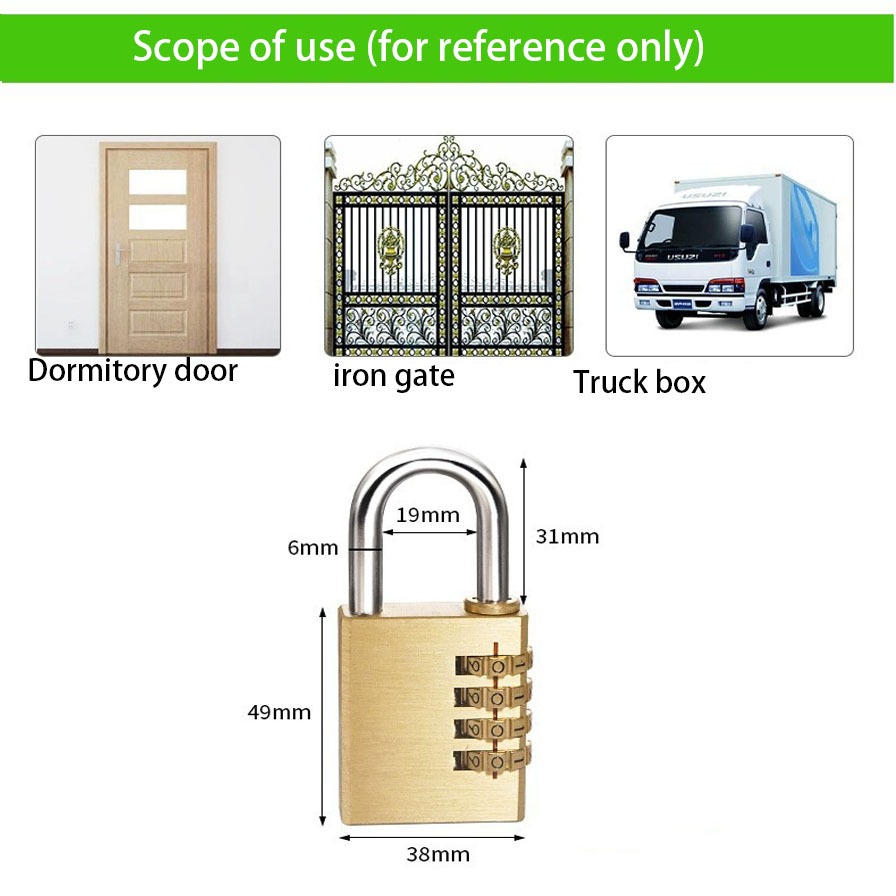 password padlock Security Home Padlock locker padlock padlock for door ...