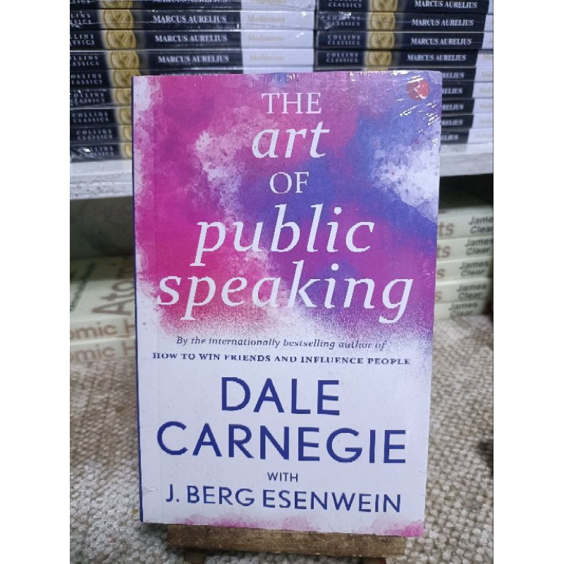 THE ART OF PUBLIC SPEAKING by DALE CARNEGIE (PAPERBACK) | Shopee ...