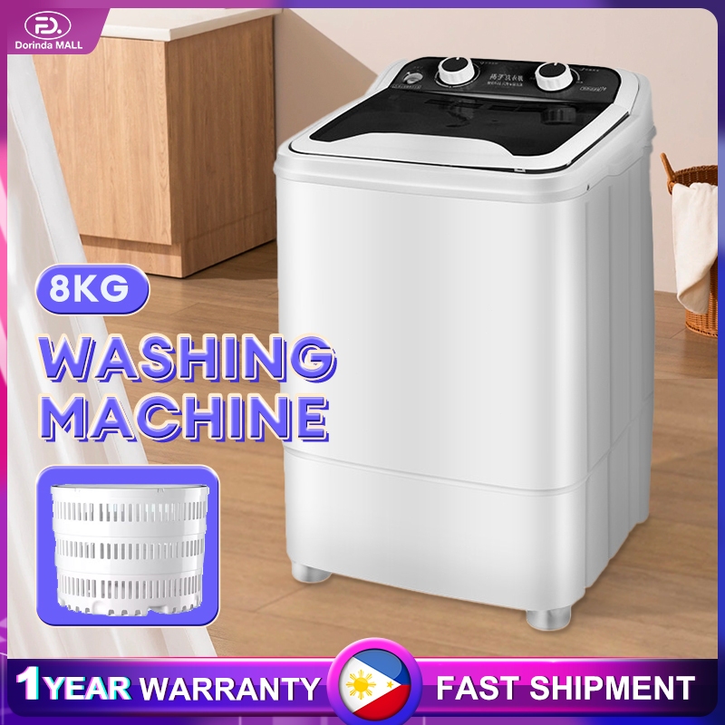 Mini Washing Machine Top Load SemiAutomatic Washing Machine With Spin