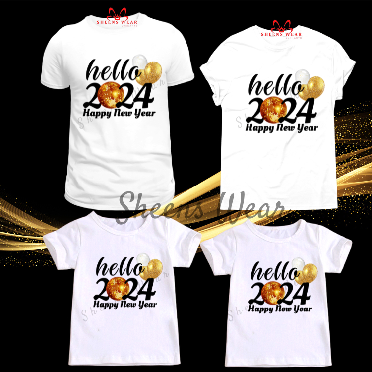 happy new year family shirts