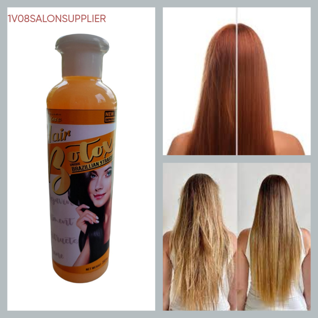 Golden Shine Hair Botox Unique Brazilian Straight 120ml 