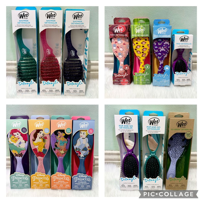 [Authentic] Wet Brush Detangler Hair Brush from US Shopee Philippines