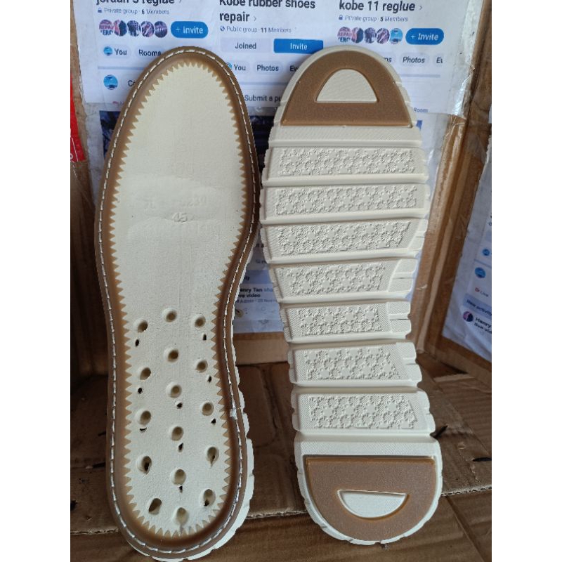 Cole haan shoes replace sole Off white or black 39 -45 Shopee