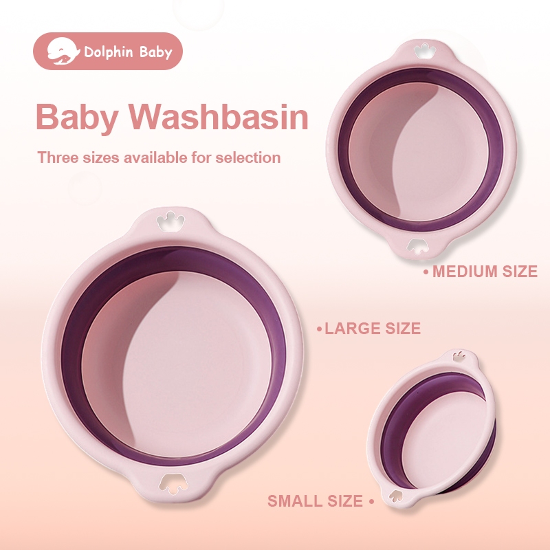 Angoily Collapsible Wash Basin - Foldable Baby Bottle Sink & Multi-Use Tub