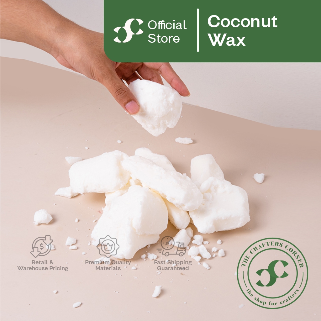 1 kg 100 Premium Coconut Wax for candle making Shopee Philippines