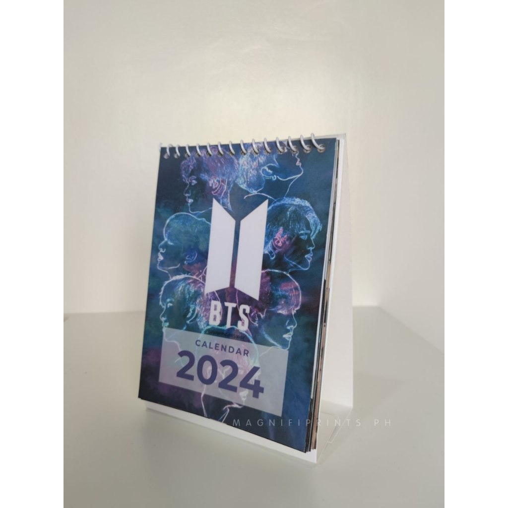 BTS DESK CALENDAR 2024 Shopee Philippines