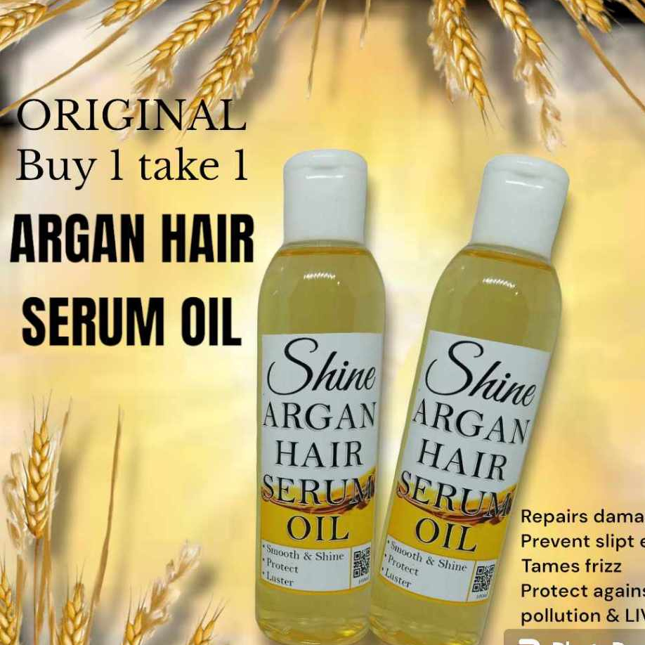 Buy 1 Take 1 Shine Hair Serum Treatment Oil Hair Care Organic Argan Oil
