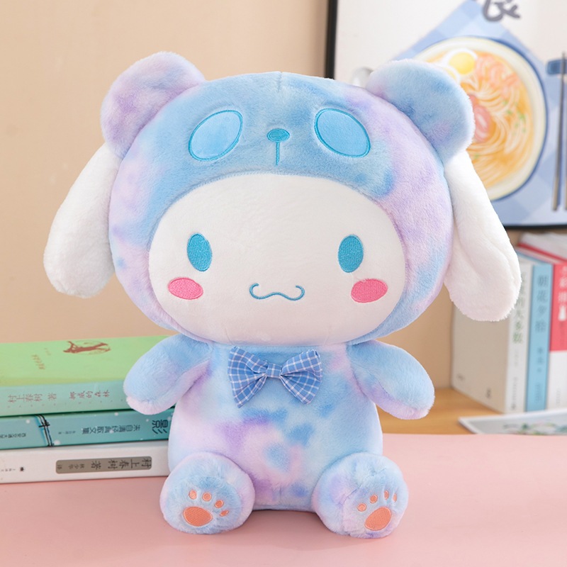 Cute plushie Gift Dazzling Color Tie Dye Series Melody Kuromi Cute ...