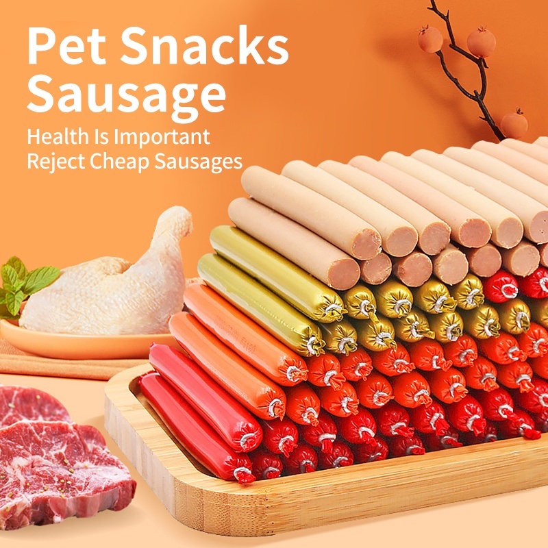 30pcs Dog Sausage Dog Sausage treats dog cat food Shopee Philippines