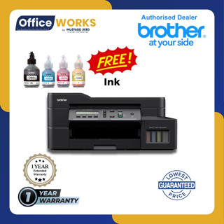 Brother DCP-T820DW Printer Ink Tank Wireless(Print,Scan Copy) | Shopee ...