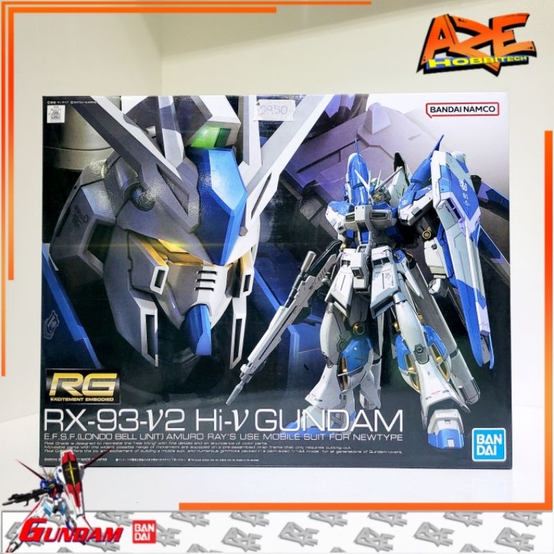 AZE Gundam Hi V RG 1/144 RX-93-V2 GunPla | Shopee Philippines